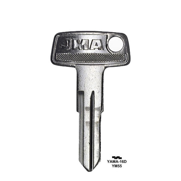 Yamaha YM55 / X111 Motorcycle Key (JMA YAMA-16D) - UHS Hardware