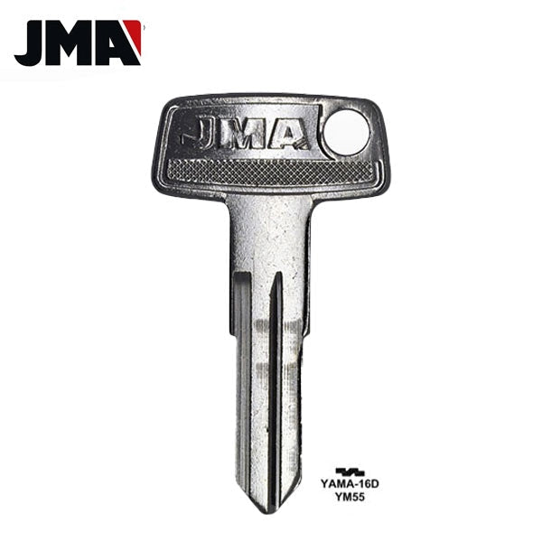 Yamaha YM55 / X111 Motorcycle Key (JMA YAMA-16D) - UHS Hardware